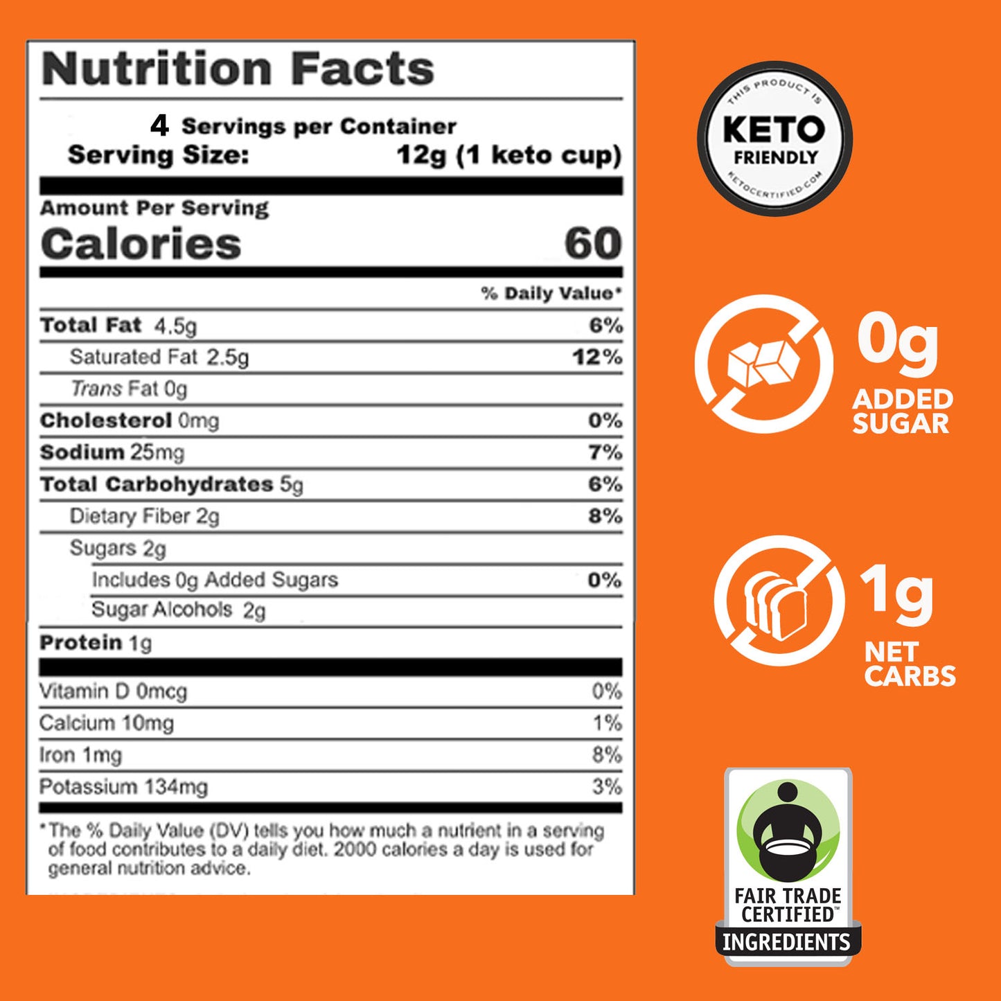 Peanut Butter Keto Cups 6pk