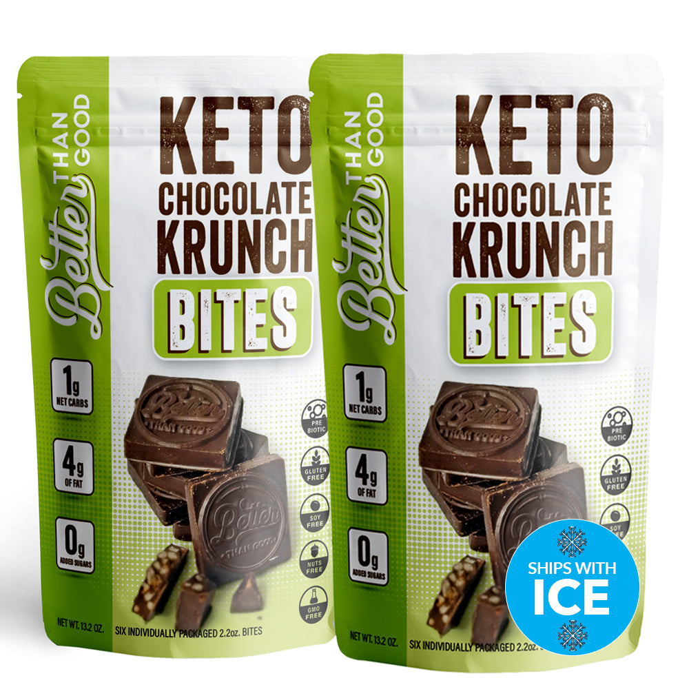 Keto Chocolate Krunch Bark - BITES