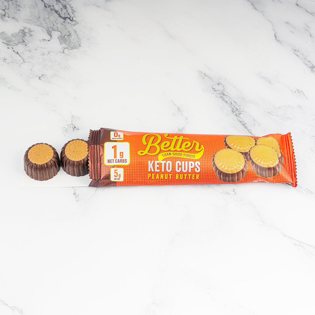 Peanut Butter Keto Cups 6pk – Better Than Good Foods