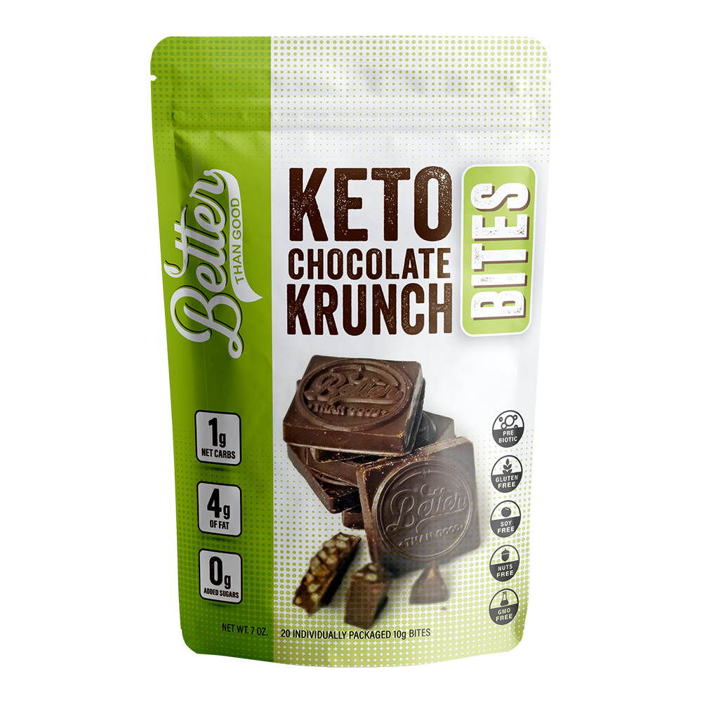 Keto Chocolate Krunch Bark - BITES